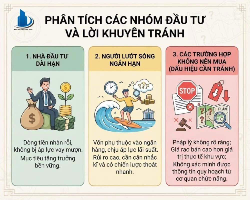 Các nhóm đầu tư vào đất nền Bến Cầu