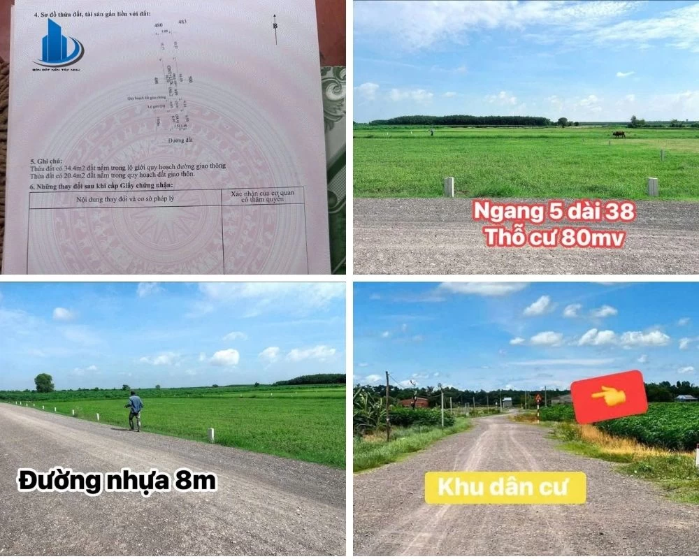 Lô đất 2 - 165 triệu tại Long Khánh