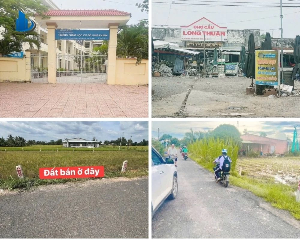 Lô đất mặt tiền đường nhựa thông