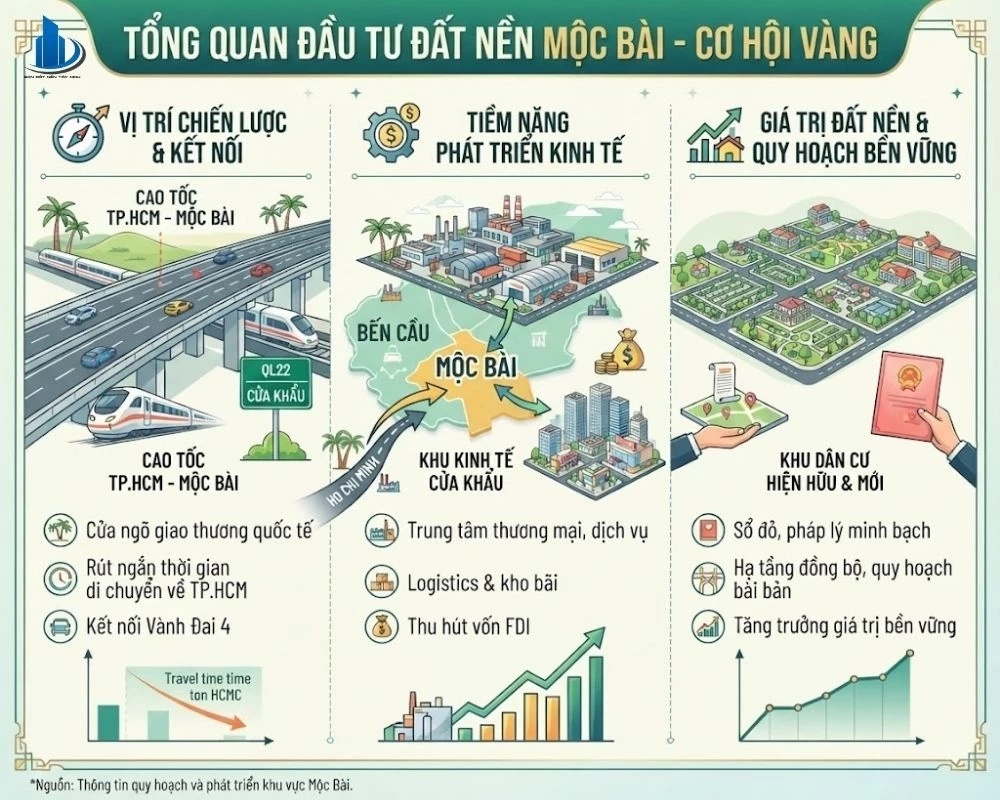 Tổng quan về Đất nền Mộc Bài