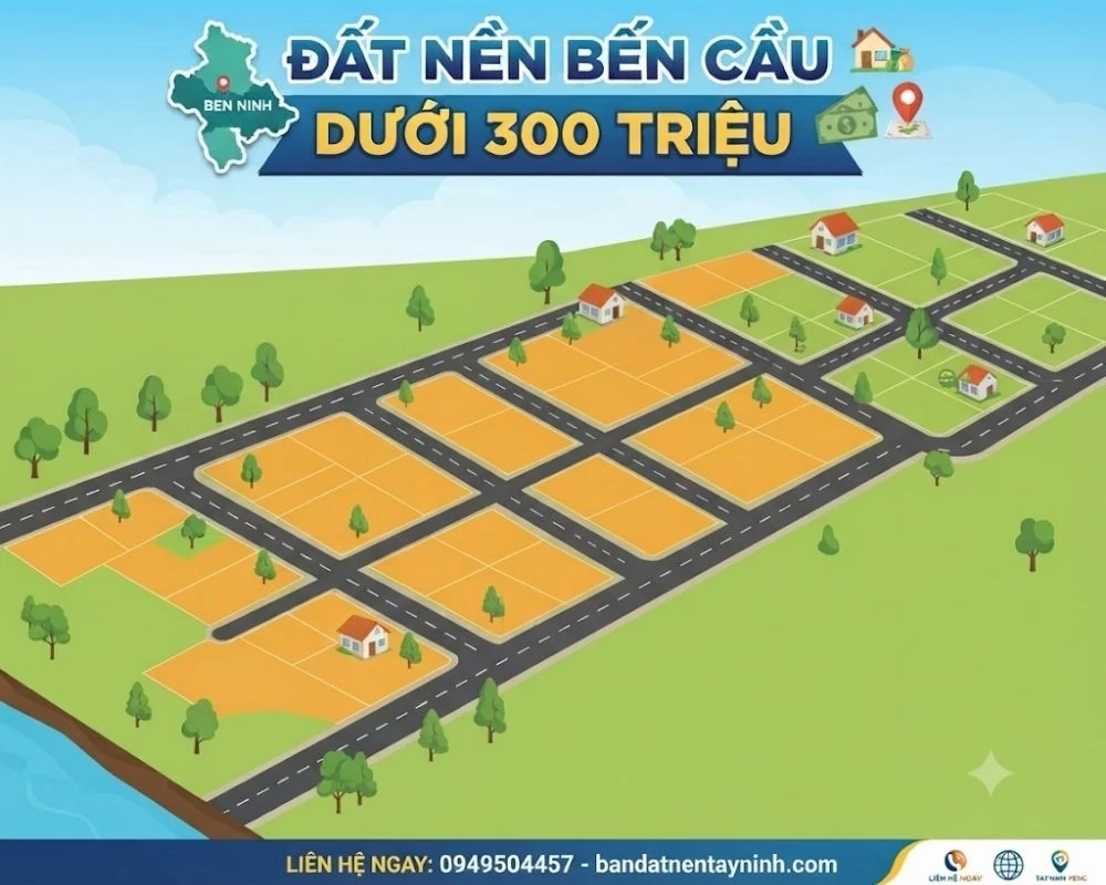 Đất Nền Bến Cầu Dưới 300 Triệu